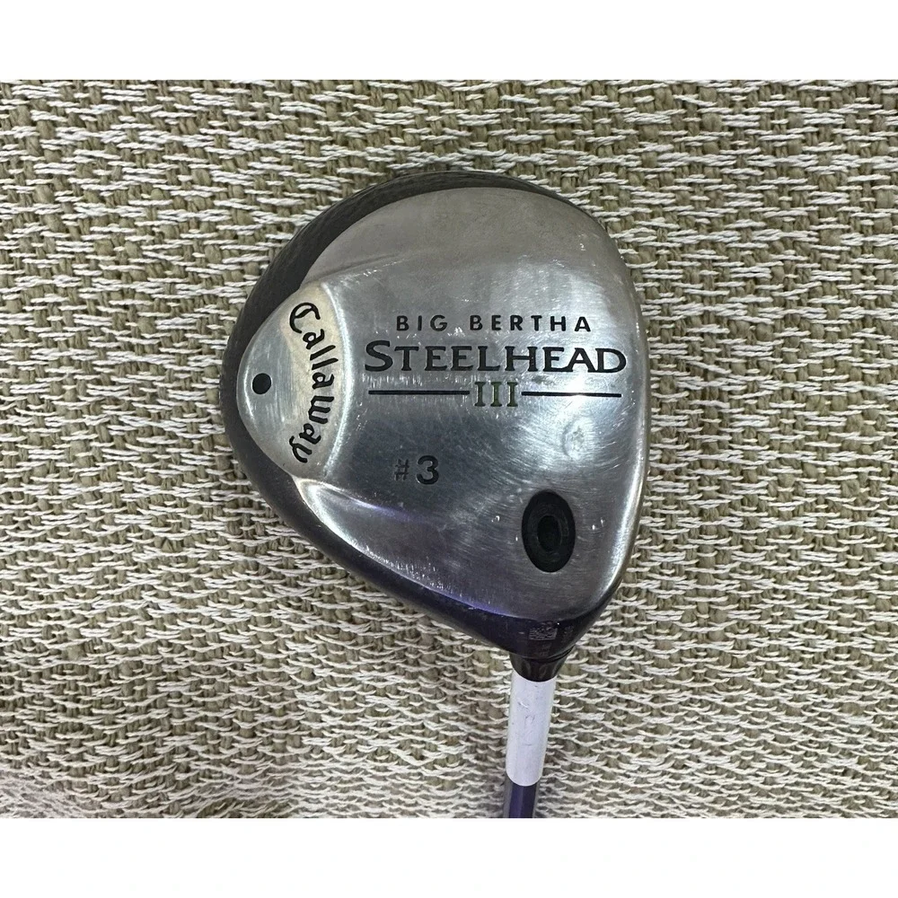 Callaway Big Bertha Steelhead III #3 Wood, WRH Ladies‎ Flex Graphite Shaft